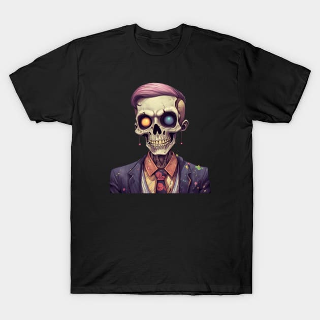 Preppy Skeleton T-Shirt by Pattyld